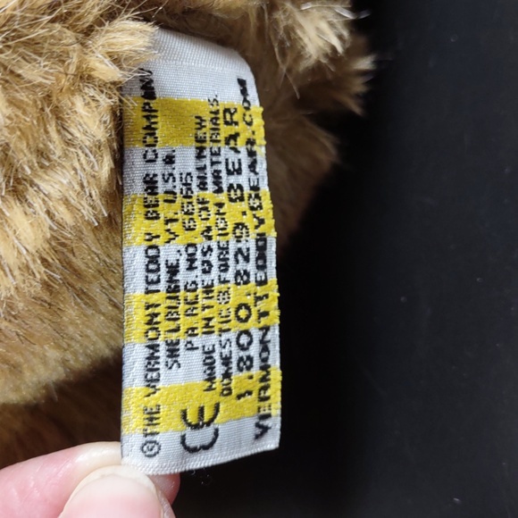The Vermont Teddy Bear Company 16" Bear - Picture 6 of 7